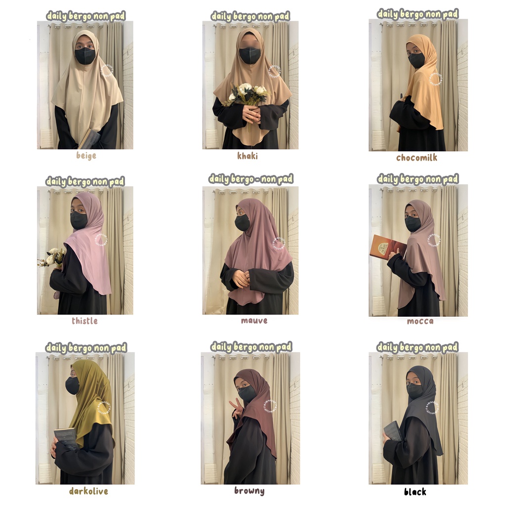 DAILY BERGO NON PAD BY ARUNAOUTFIT