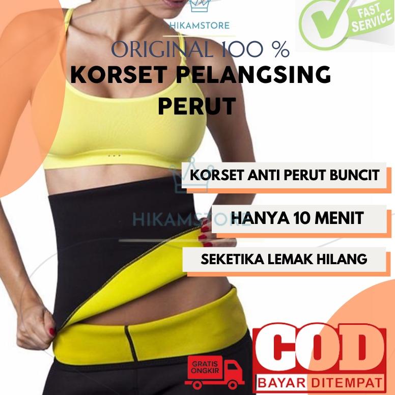 BOOMING korset pelangsing Korset perut pelangsing perut buncit fit shaper korset original Hot Shaper