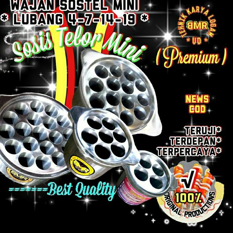 BOOMING WAJAN SOSTEL MINI LUBANG 4-7-14-19 PREMIUM
