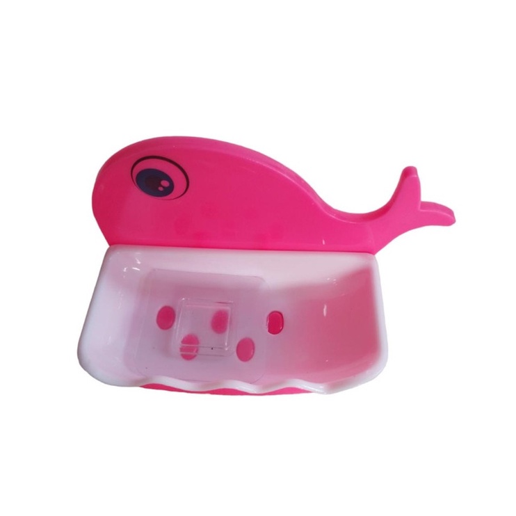 Rak Sabun Motif DX HP - Tempat Sabun Mandi Sabun Batang Motif IIkan paus Tempel Dinding