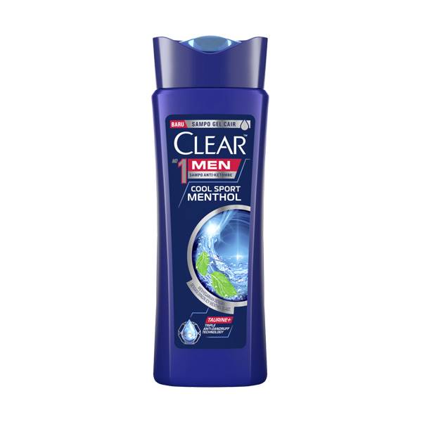 Promo Harga Clear Men Shampoo Anti Dandruff Cool Sport Menthol 160 ml - Shopee