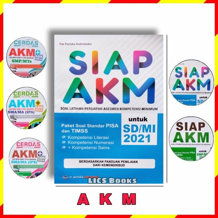 

Buku Siap AKM SD SMP Soal Ujian Nasional Best Seller