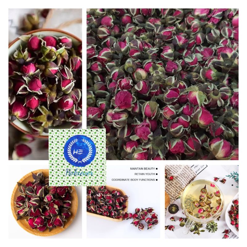 

Teh golden rose bud Dried / teh bunga kuncup bunga mawar golden kering 50gr