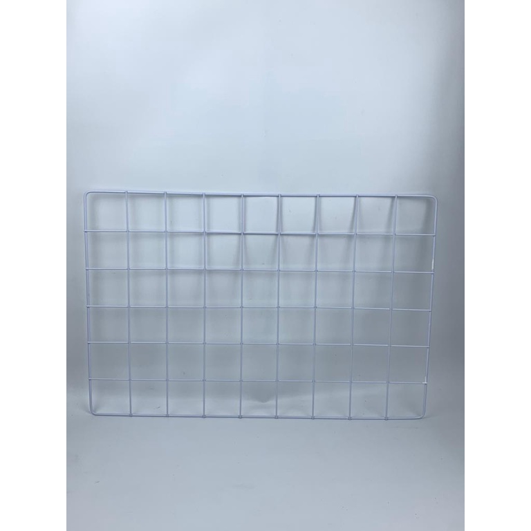 HIJANG BESI 52x35 CM HIASAN DINDING GRADE A WIRE GRID KERANJANG BAHAN BESI TEBAL RAK GANTUNG DEKORASI HARGA MURAH BARANG BERKUALITAS PROMO DISKON TERLARIS