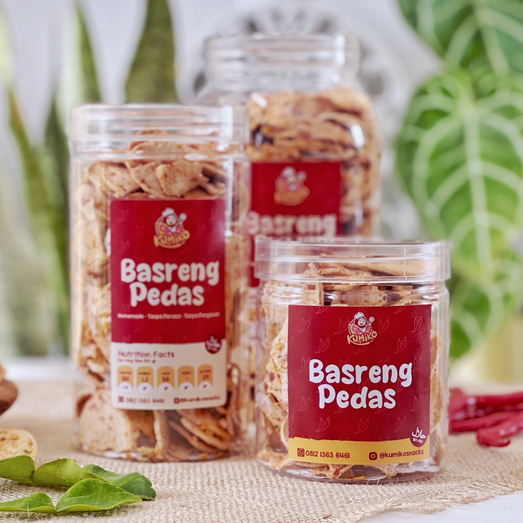 

Basreng Pedas Daun Jeruk LEBARAN HAMPERS SNACK MURAH