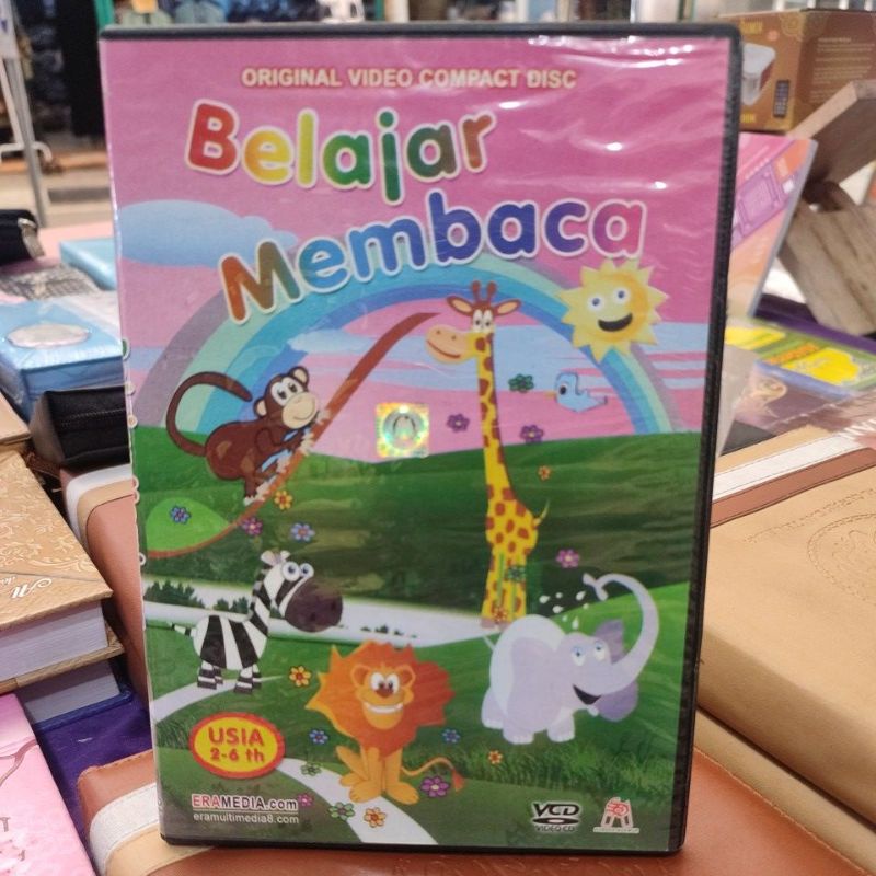 DISKON dvd kartun original belajar membaca untuk anak