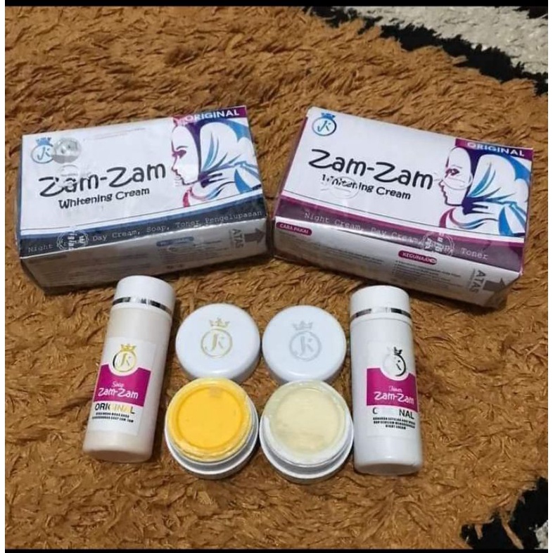 CREAM ZAMZAM ORI,TIDAK ORI UANG KEMBALI 100%
