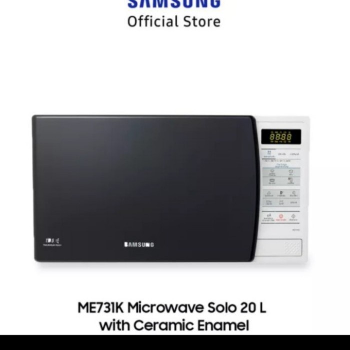 Terlaris Microwave Samsung Me731K Low Watt Kapasitas 20 Liter