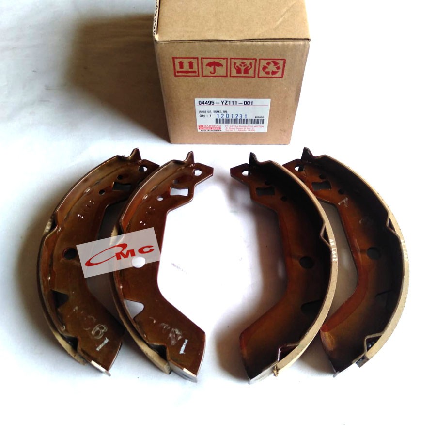 Brake Shoe Kampas Rem Belakang Daihatsu Agya Ayla 04495-YZ111-001