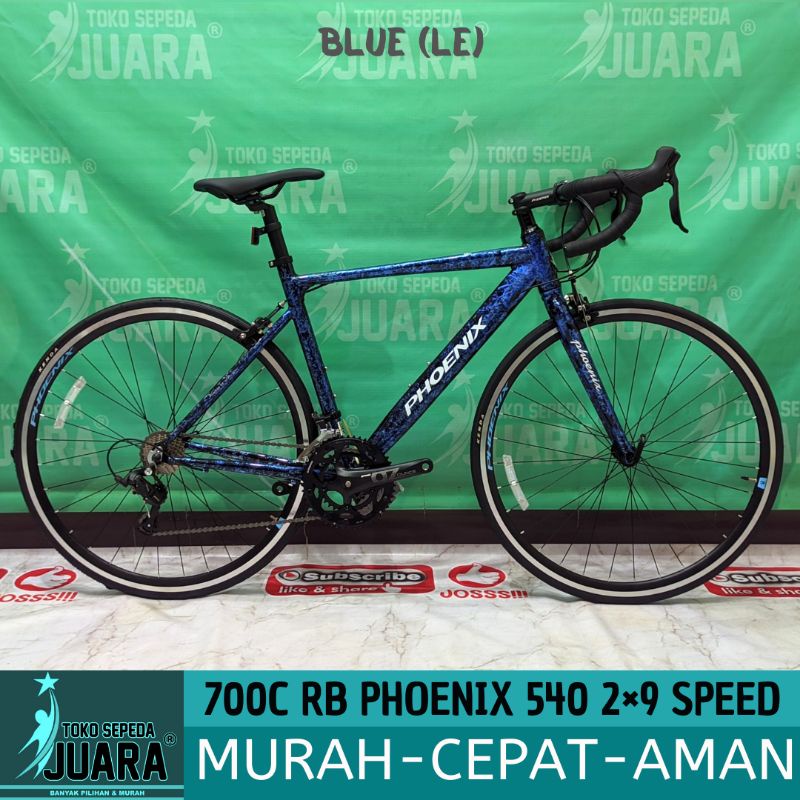 SEPEDA BALAP PHOENIX 540 ALLOY 2×9 SPEED ROADBIKE 700C LIMITED EDITION