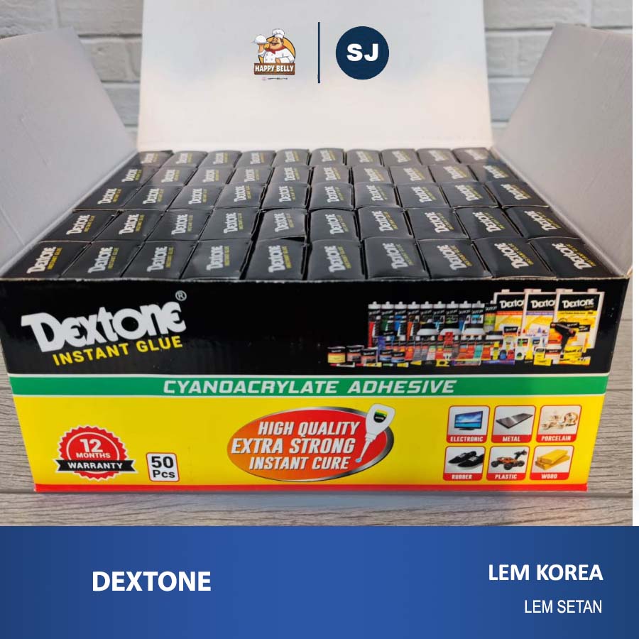 

khusus ojol LEM DEXTONE INSTANT GLUE 1 DUS 50 PCS LEM KOREA / ADHESIVE