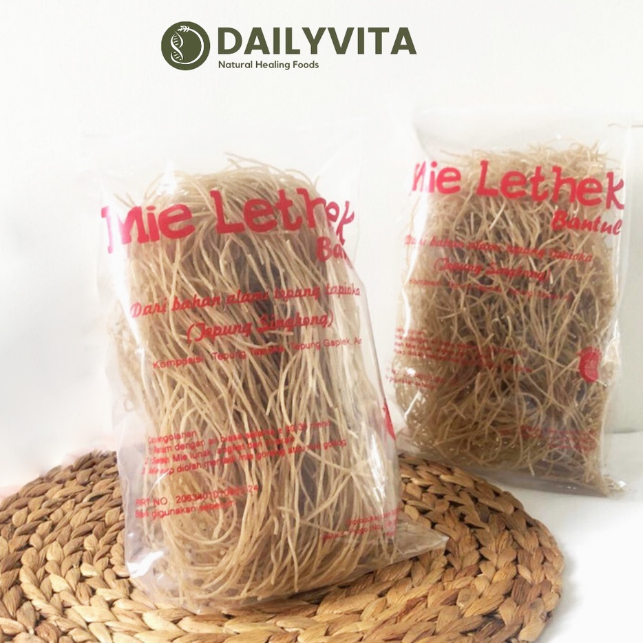

Mie Lethek Bantul Bihun Singkong Gluten Free 250gram