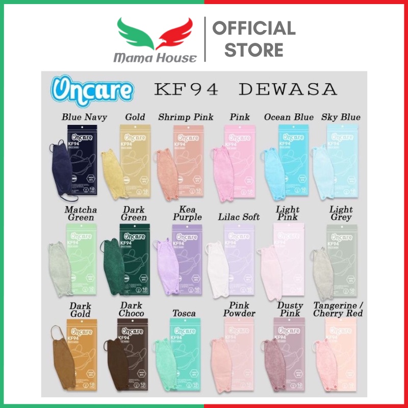 [MH] Masker Kf94 Oncare 4Ply 10Pcs