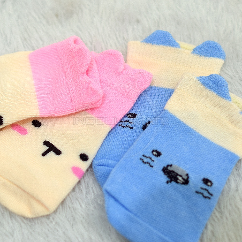 Kaos Kaki Anak 0-1 Tahun Motif Karakter KKA-660 Kaos Kaki Balita Kaos Kaki Bayi Laki-Laki Perempuan Foot Cover Kaos Kaki Anak Motif Karakter Baby Socks Kaos Kaki Karakter