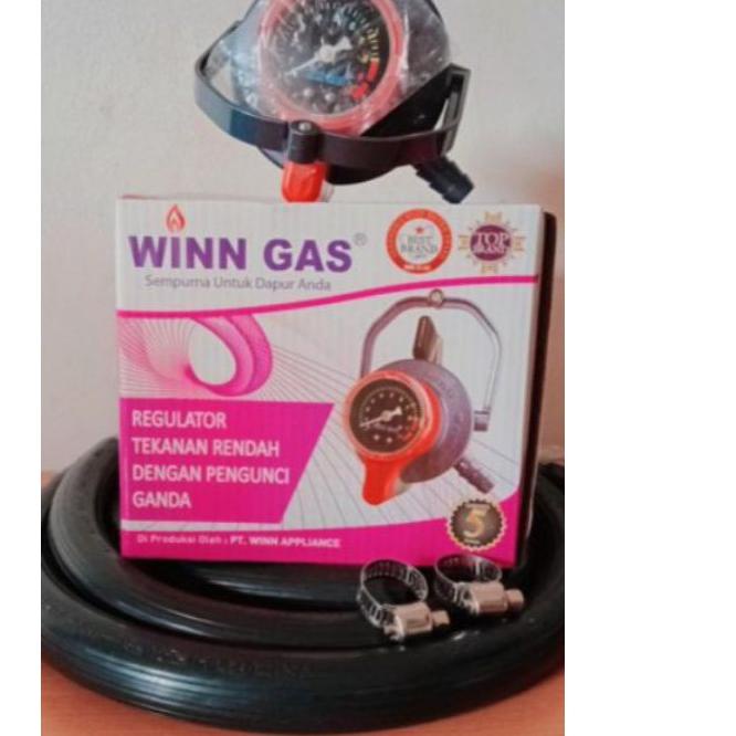 ♙ Winn Gas  , W 900 M  , Win Gas  ,  Selang  , Regulator  , Gas  , LPG 3 Lapis Asli Ori ✾