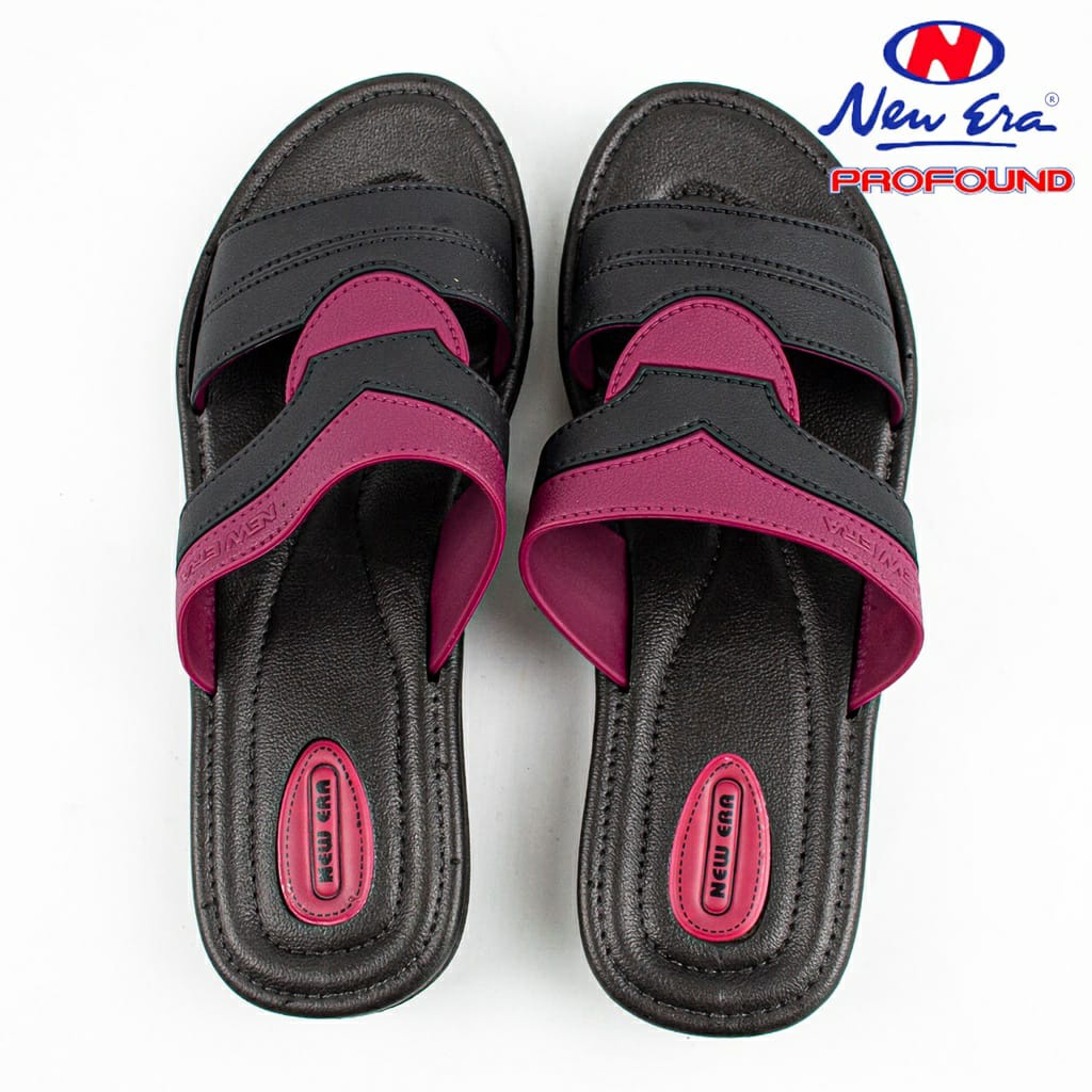 Sandal Hak Wanita Model Slop New Era - LB 12018 (37-40) / Sandal Wanita Kekinian Tinggi 3cm
