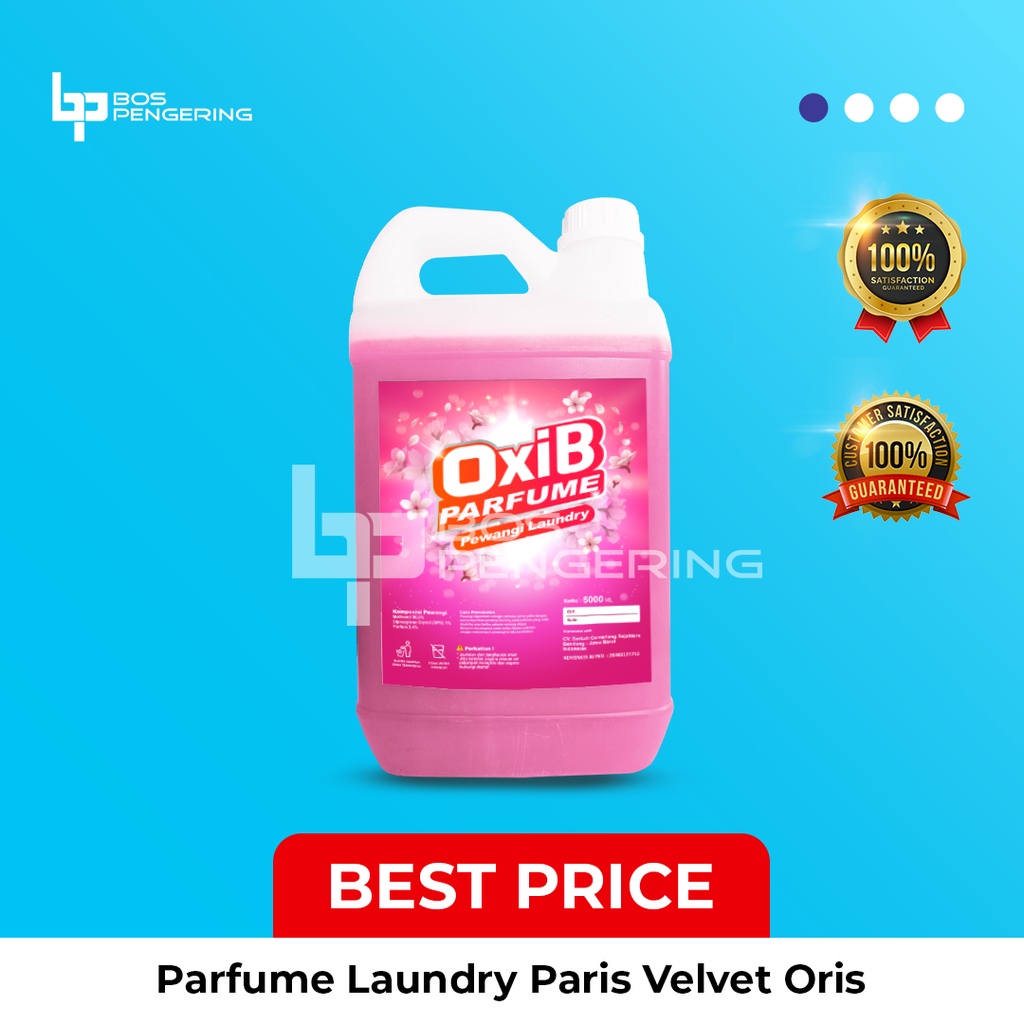 Pewangi Pakaian Laundry - OxiB Parfume Aroma Velvet Oris 5 Liter Sweet Mempesona