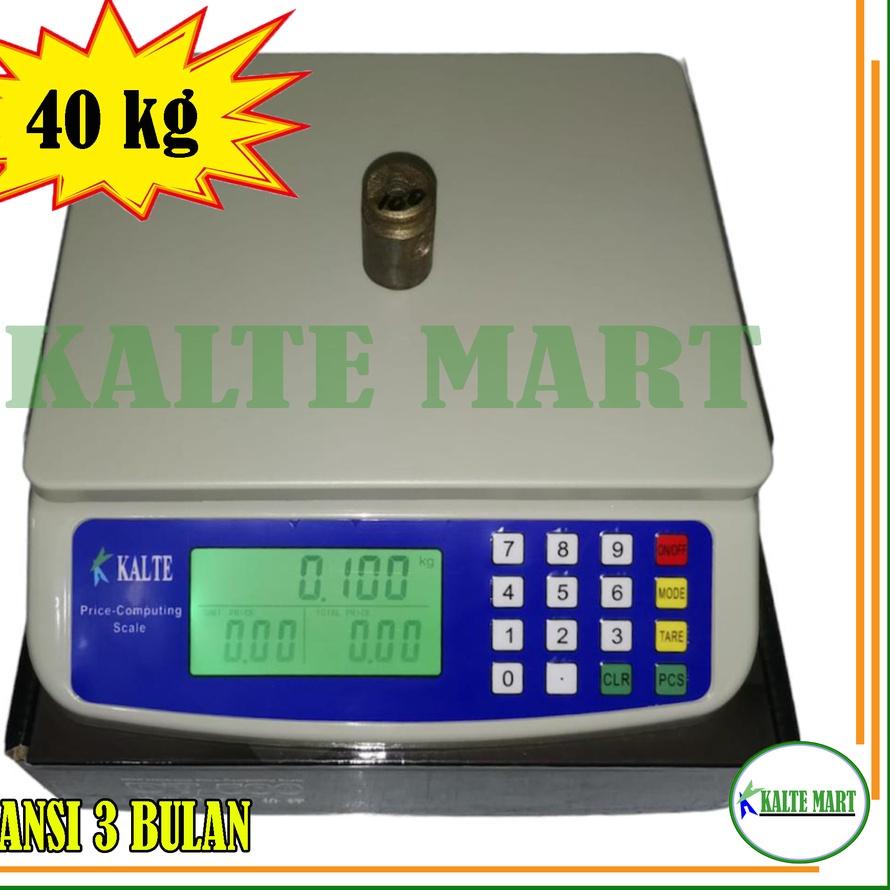 ☎ Timbangan Digital Computing Scale 30kg/40Kg Timbangan Digital buah 40Kg Timbangan sayur Digital ❅