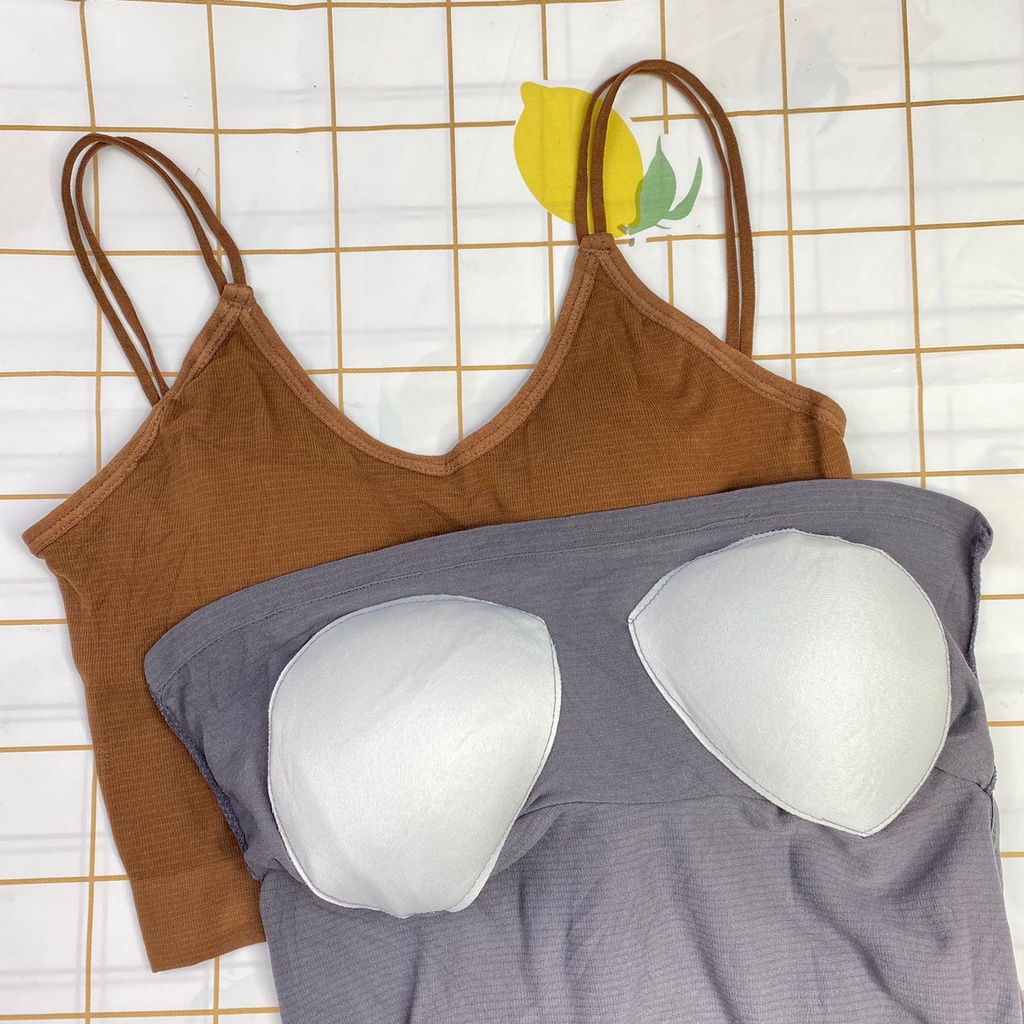 T&amp;Y Bra Sport Tanpa Kawat 6561 Bh Wanita Double Tali Pakaian Dalam Wanita Crop Top Ala Korea Murah Import