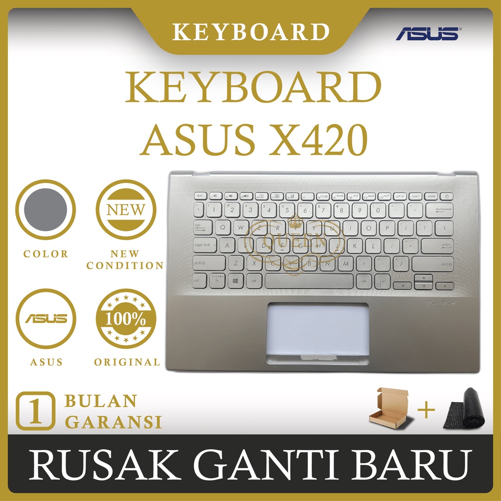KEYBOARD FRAME LAPTOP ASUS X420 ORIGINAL