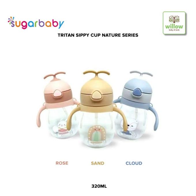 JUAL Sugar Baby Tritan Sippy Cup Nature Series - Gelas Bayi