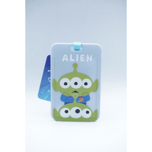 Alien Toy Story Card Case Tempat Dompet Kartu Flazz Id Card Lanyard Disney