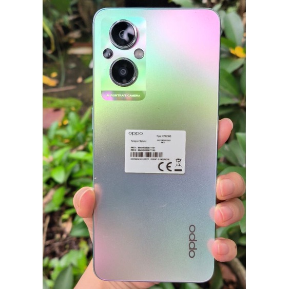 OPPO RENO 7Z 5G MULUS POLL PAKEAN PRIBADI FULLSET ORI