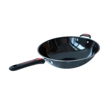 Wajan Enamel Gagang Panjang Gionee Ukuran 36Cm #Original