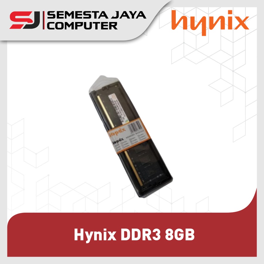 Ram Memory Hynix DDR3 8GB PC12800 PC3L 16N11/8 CL11