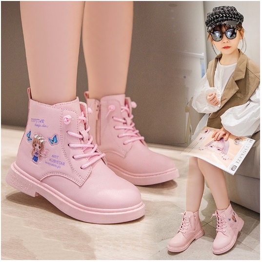 Sepatu Anak semi boats kulit sepatu sneakers anak IMPORT 26-37 BOATS LOVELY GIRL