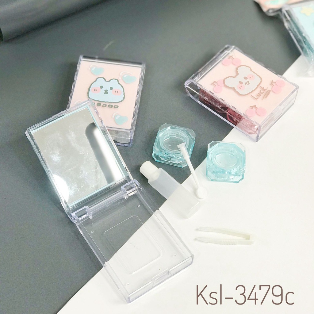 kotak soflens animal box soflen kotak lensa animal cermin softlens softlen