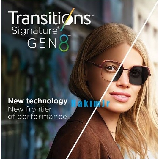 Lensa Kacamata Essilor Eyezen Start / Boost Transitions Signature Gen 8