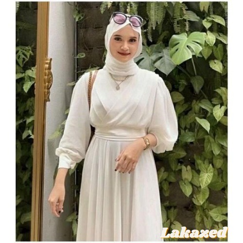 Gamis remaja Gamis cerutty babydoll polos Gamis kekinian
