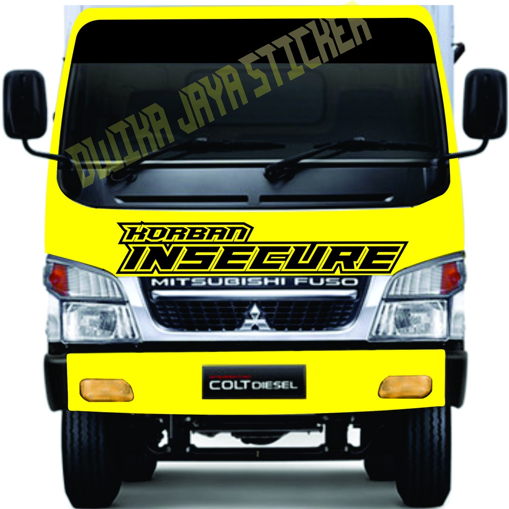 stiker truk stiker kap depan truk canter terbaru stiker truk stiker kap depan truk canter terbaru