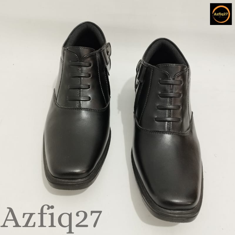 Sepatu Pdh Terbaru Tni Polri Security Tampilan Dop Pengencang Resleting YKK Original Azfiq27 #7 Dop