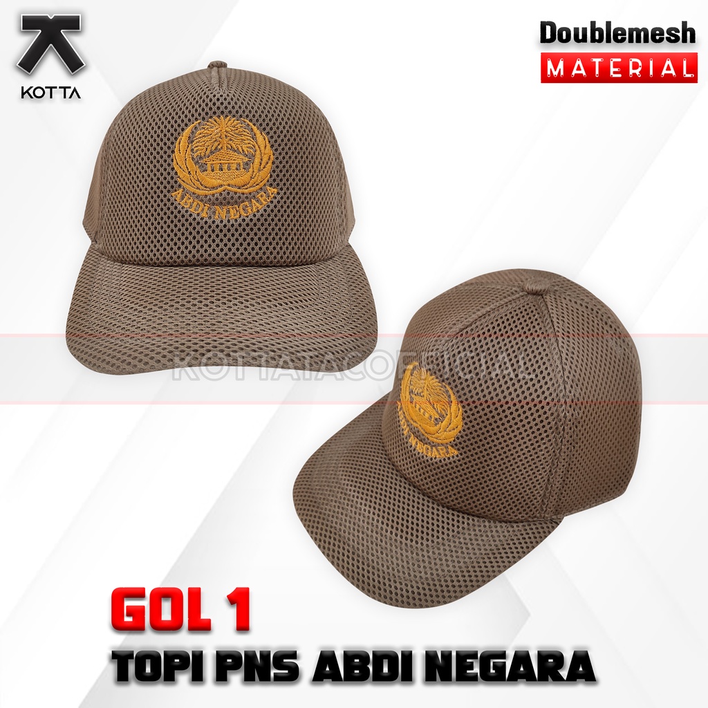 TOPI ABDI NEGARA GOL I/II/III/IV- TOPI JALA ASN/PNS - TOPI PNS KREM/NAVY - TOPI KORPRI GOLONGAN 1 - TOPI KORPRI GOLONGAN 2 - TOPI KORPRI GOLONGAN 3 - TOPI KORPRI GOLONGAN 4 - TOPI PEGAWAI NEGERI - TOPI GURU - TOPI PEMDA ASN - TOPI PERANGKAT DESA