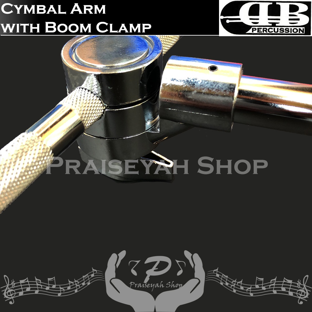 Stand Cymbal Boom Arm with Clamp DB Percussion Holder Adaptor CBC-03