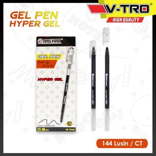 

1pcs Pulpen gel pena jel Vtro Montana tinta hitam size 0.38mm