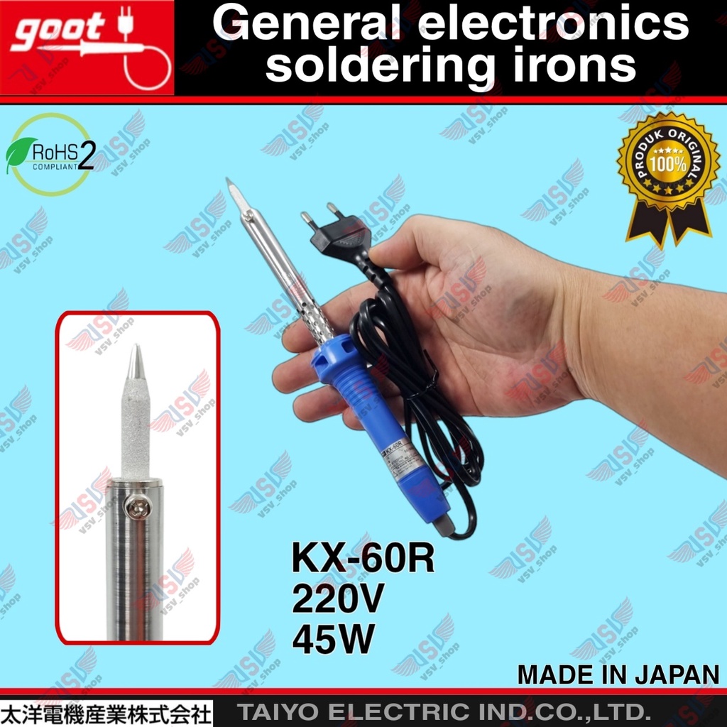 Goot solder KX-60R / Solder Goot 60 Watt / Solder goot 60W