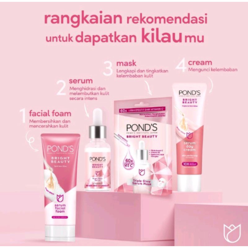 paket glowing Ponds bright beauty