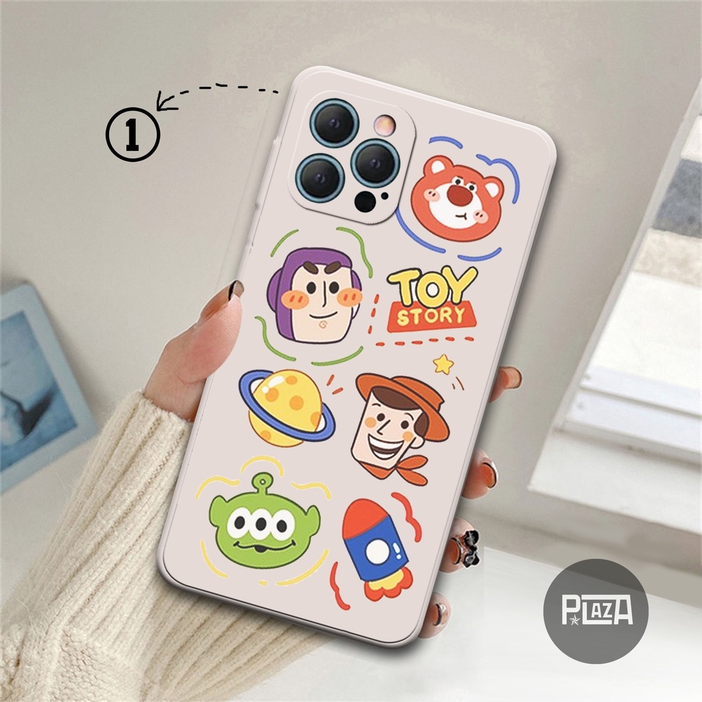 Casing Soft Phone [KP4] Case Compatible For iPhone 6 6+ 7/8 7+/8+ X/XS XR XSMAX 11 11PRO 11PROMAX 12 12PRO 12PROMAX 13 13PRO 13PROMAX 14/14+ 14PRO 14PROMAX Cute Cartoon Toy Story Losto TPU Lembut Plazacase.id