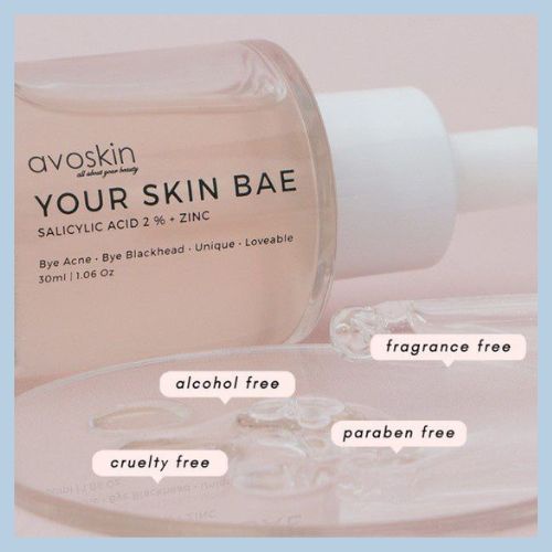Avoskin Your Skin Bae Salicylic Acid 30ml-Untuk Kulit Komedo Serum / Jerawat / Berminyak
