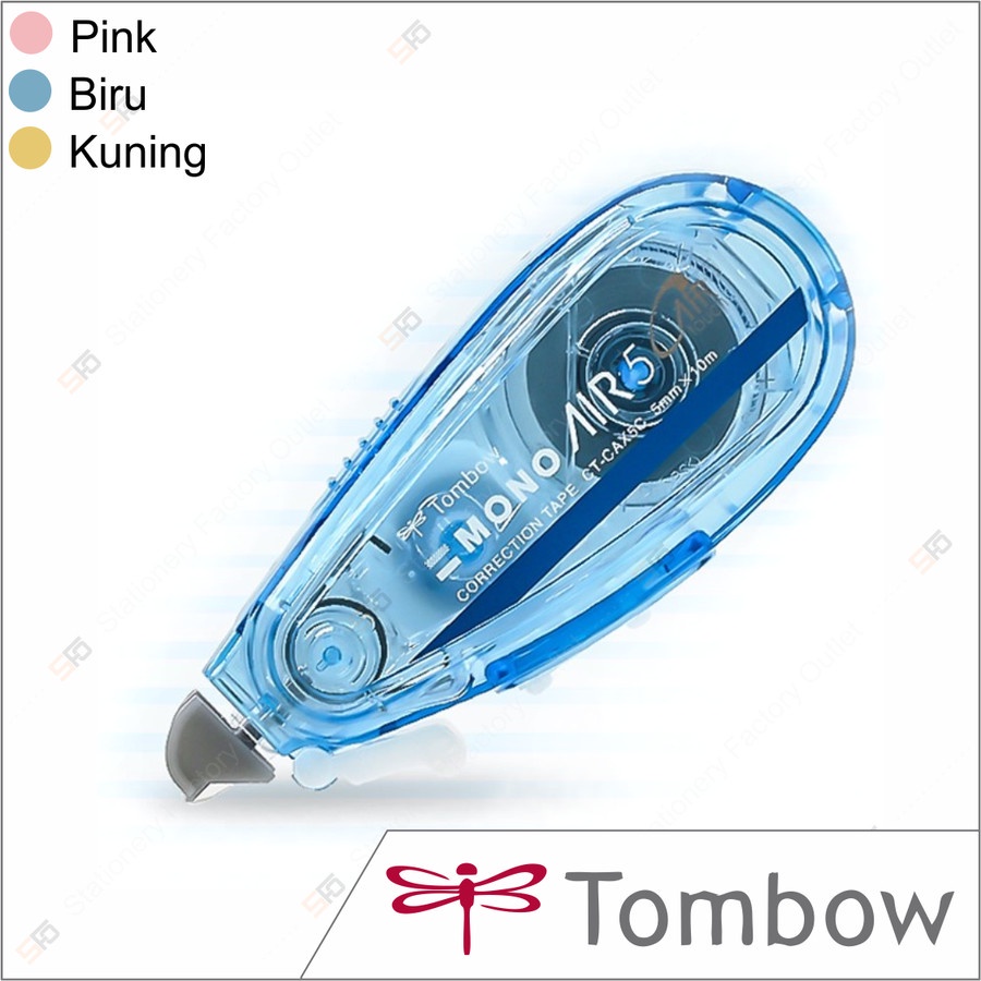 

Correction Tape Tombow Mono Air 5 - 5mm x 6m - SFO Semarang Official