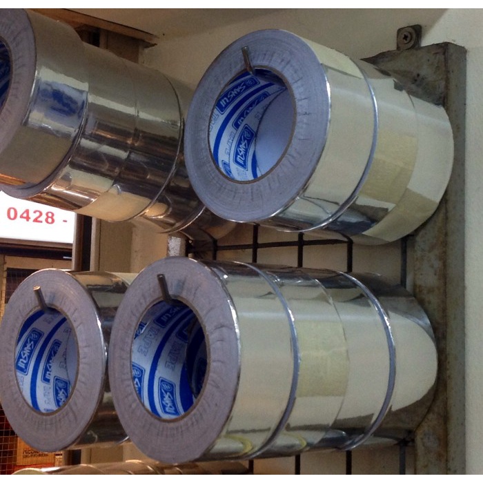 FREE ONGKIR 2" ALUMINIUM TAPE / LAKBAN SANSUI 50 YARD FREE ONGKIR