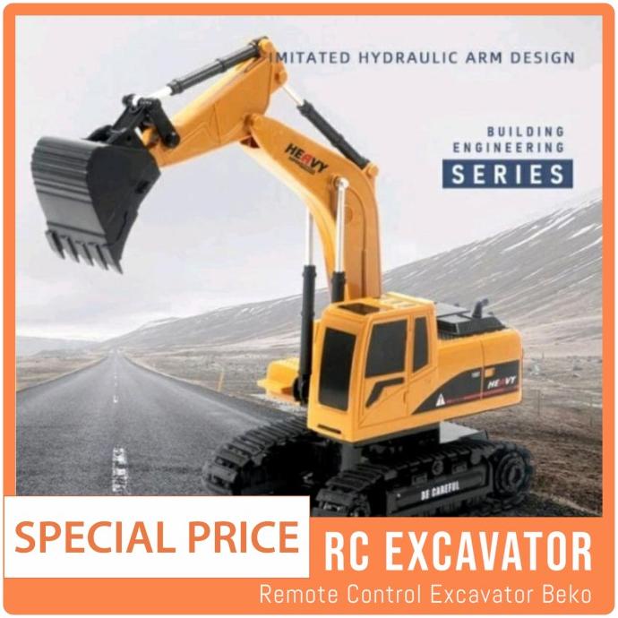 REMOTE CONTROL EXCAVATOR BEKO - MAINAN REMOTE CONTROL EXCAVATOR TRUK