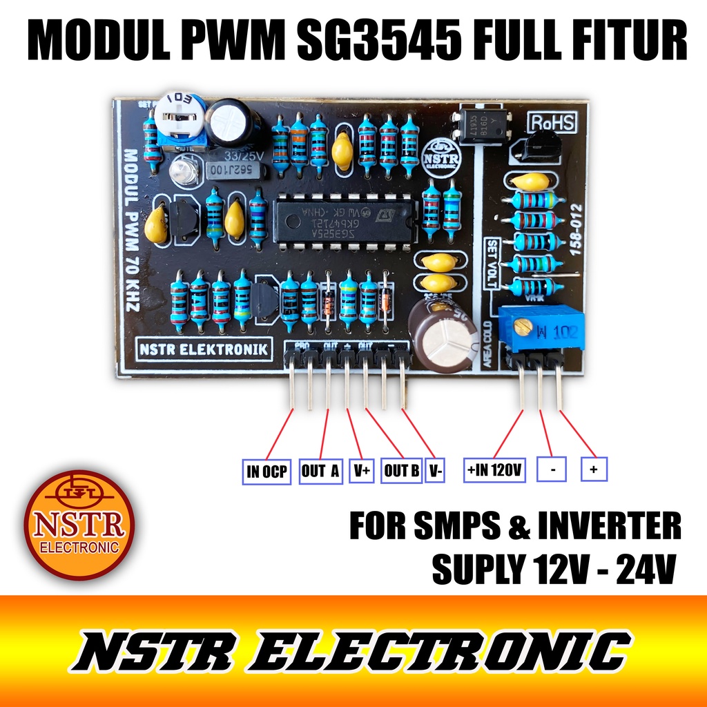 MODUL PWM SG2545 HIGH FREQWENSI