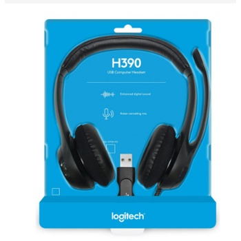 Logitech H390 Headset Stereo USB Mikrofon Noise-Cancelling