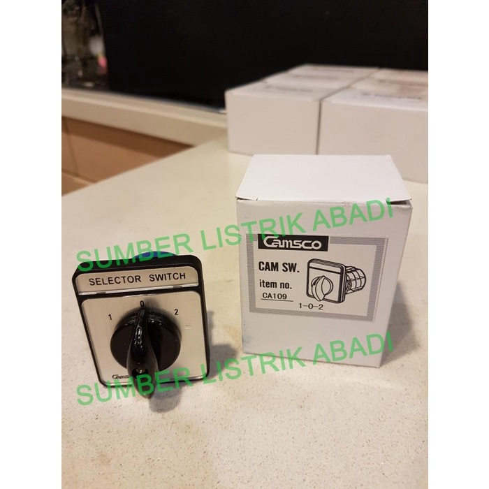 Camsco Cam Switch CA-109 (102, OFO, MOA) Selector Switch