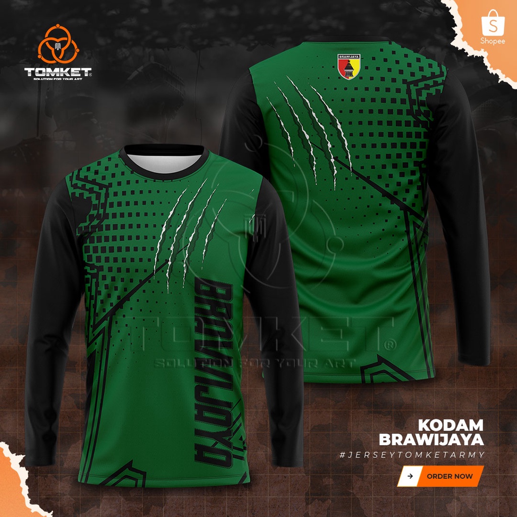 Baju Jersey Full Printing KODAM BRAWIJAYA-3