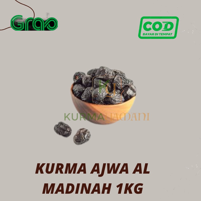 

Kurma Ajwa Premium 1 Kg Asli Madinah Oleh Oleh Haji Umroh Kurma Nabi